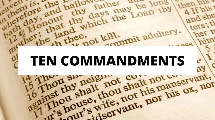 Are the Ten Commandments still relevant?