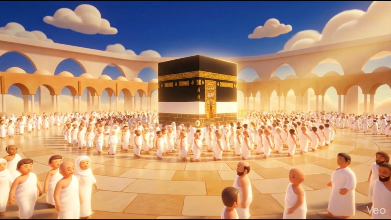 Kâbe'de hacılar hu der Allah ⚡