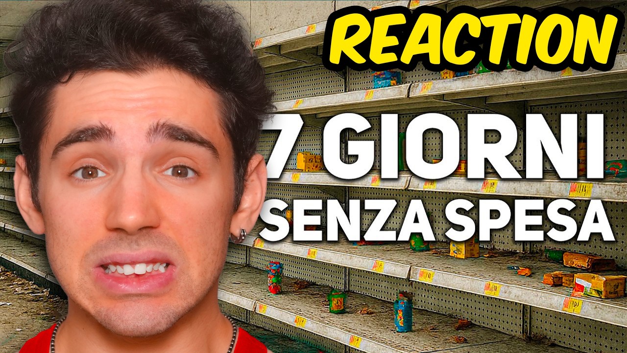 SOPRAVVIVO UNA SETTIMANA SENZA SUPERMERCATI | Reaction