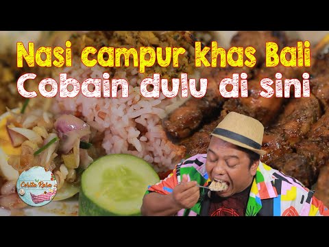 Nasi Campur Komplit Ayam Pak Gede