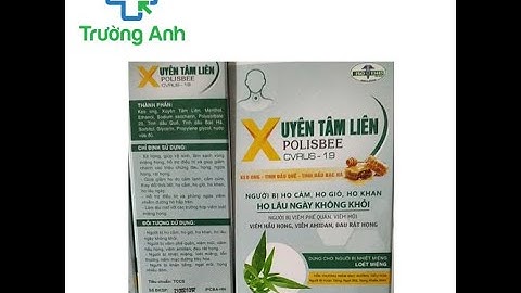 Xịt họng Xuyên tâm liên Polisbee Cvrus-19 - Giúp giảm ho do cảm lạnh - Quaythuoctruonganh