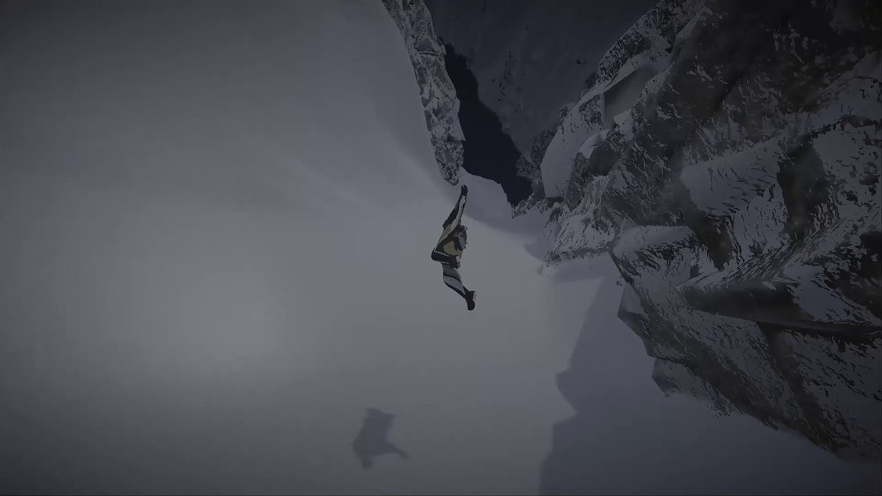 Cool Wingsuit flying in STEEP! 