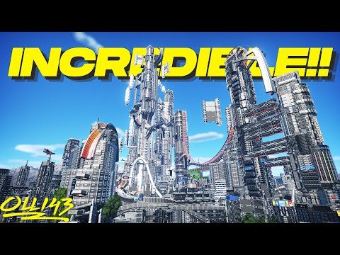 this took 2500+ hours to build in Planet Coaster...