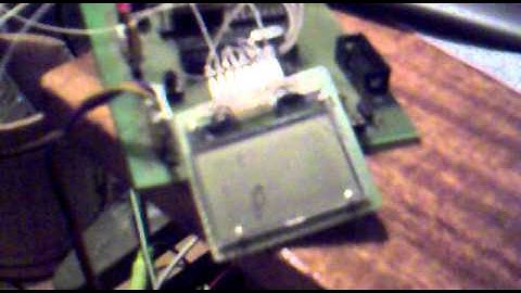 nokia 3310 lcd with AVR atmega8 pixel mode с code