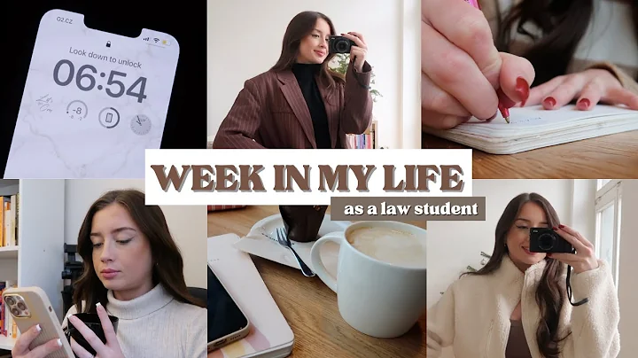 LAW STUDENT VLOG  I starbucks studies, one day tri...