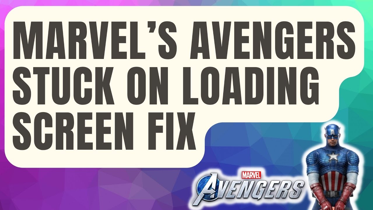 Lego Marvel Avengers Stuck On Loading Screen