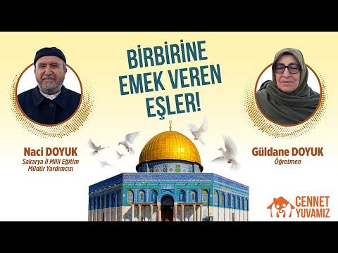 BİRBİRİNE EMEK VEREN EŞLER #cennetyuvamız #mineizgi ile #mescidiaksa gölgesinde söyleşimize bekliyor