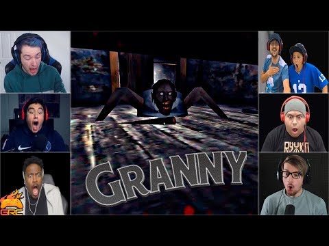 Gamers Reactions to the Granny JUMPSCARE | Granny