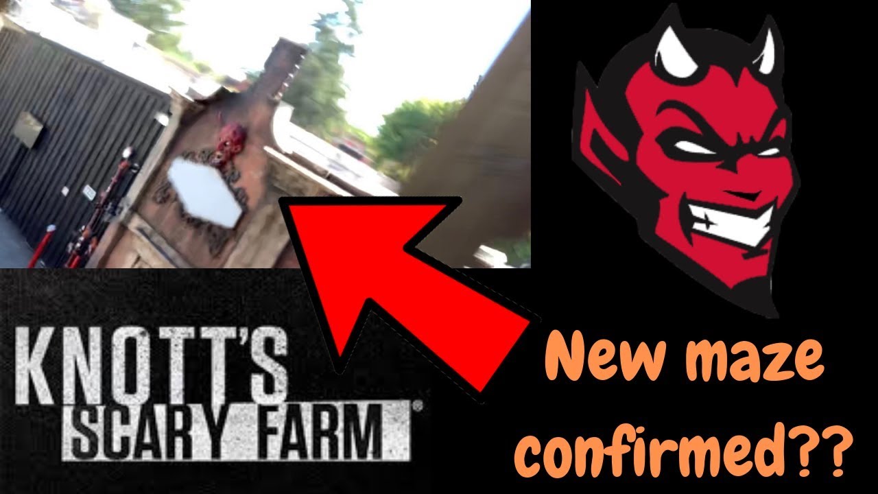 Knott's Scary Farm Construction Update #3 | NEW MAZE CONFIRMED?