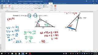 Geo Notes 4-3:  Congruent Triangles