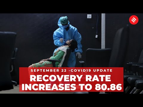 Coronavirus on September 22, Recovery rate increases to 80.86