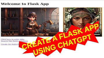 Create a Flask App Using ChatGPT