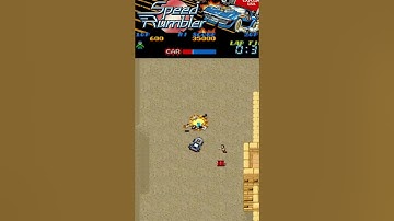 THE SPEED RUMBLER (Capcom - 1986 - Arcade) #thespeedrumbler #attractmode #teaser