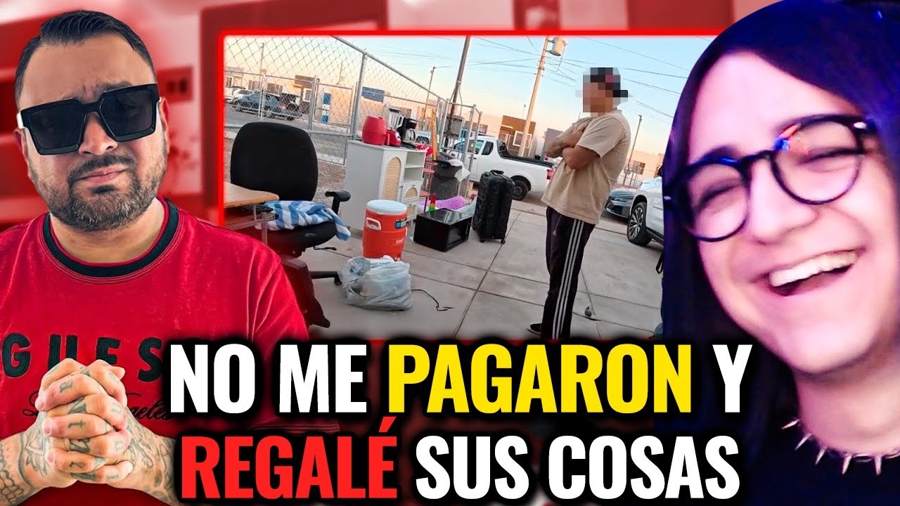 NO ME PAGÓ LA RENTA Y LE SAQUÉ SUS COSAS A LA CALLE