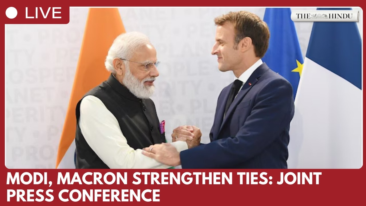 Modi and Macron hold bilateral talks, launch India-France innovation year in Mumbai