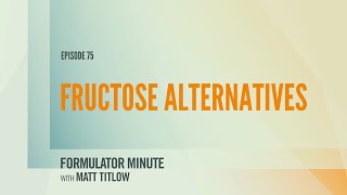 👉🏽👉🏽Alternatives to ⛔️Fructose⛔️ (Fructose is the worst! Here's what to do!)