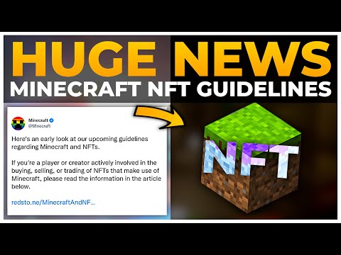 Mojang Just Announced MINECRAFT NFT UPDATED GUIDELINES!
