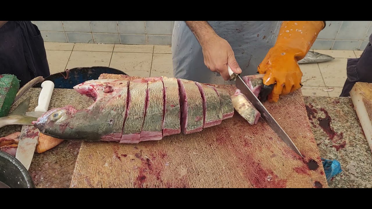 Trevally Fish Fantastic Filleting/ Amazing Fish Cutting Skills/ Trevally Fish Cutting Amazing Skills