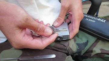 Ace Hardware One Key Padlock # 5237441 Picked Open