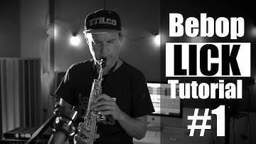 Bebop lick Tutorial #1  Licks starting on the Root