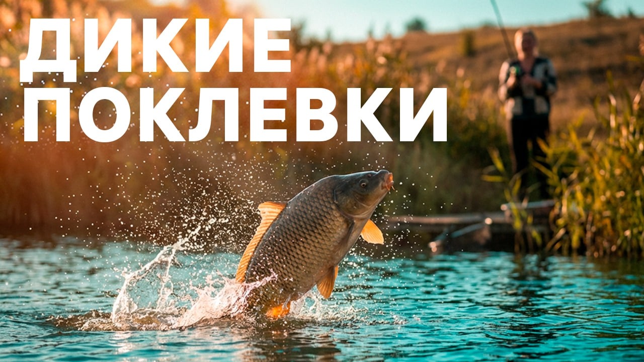 ЗАПУТАЛИ удочку! ДИКИЕ ПОКЛЁВКИ КАРПА! Мы с ЖЕНОЙ в ШОКЕ!