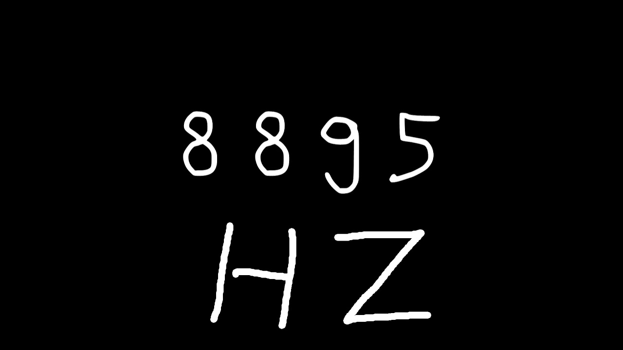 8895 Hz YouTube 8895 hz youtube