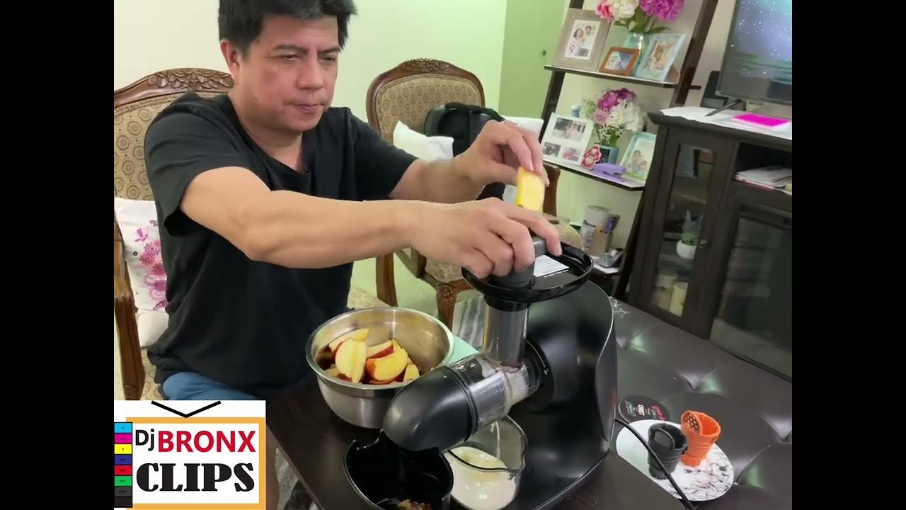 APPLE JUICE WITH NINJA COLD PRESS JUICER PRO YouTube