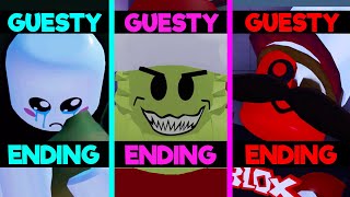 Roblox Guesty (All 8 Endings) Piggy Game!