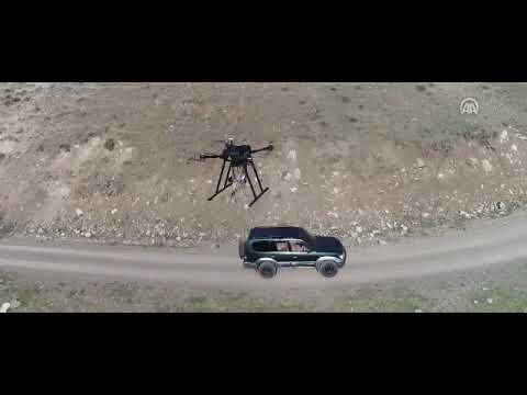 Silahlı Milli Drone tanıtıldı - 200 Mermi taşıyabilen Songar böyle vuracak -