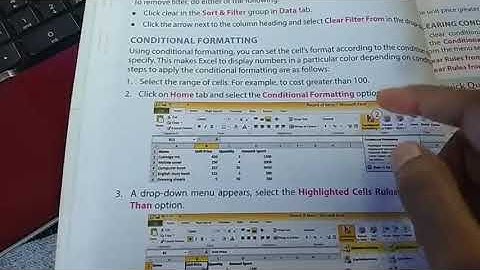 Class-7, computer, Ch- 3 (advanced features of ms Excel)