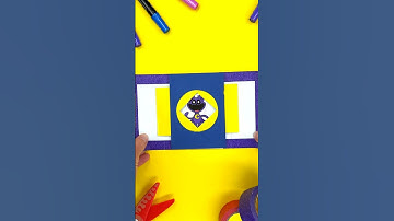 Insane Paper Craft Trick with CatNap by Smiling Critters #catnap #smilingcritters #papercraft #trick