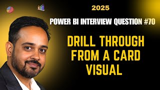 Power BI Interview: Can You Drill Through from a Card Visual | Quick Guide & Demo