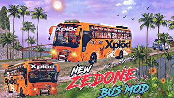 New Zedone Bus Mod Bussid | Zedone Bus Mod | bus simulator id | ROYAL DRIVINGS