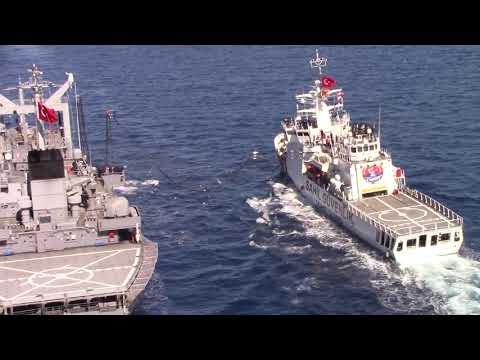 Türk Deniz Kuvvetlerinde denizde akaryakıt ikmali