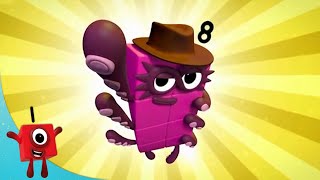 Numberblocks - Race Against Time! 🕐 | Learn to Count | Learning Blocks