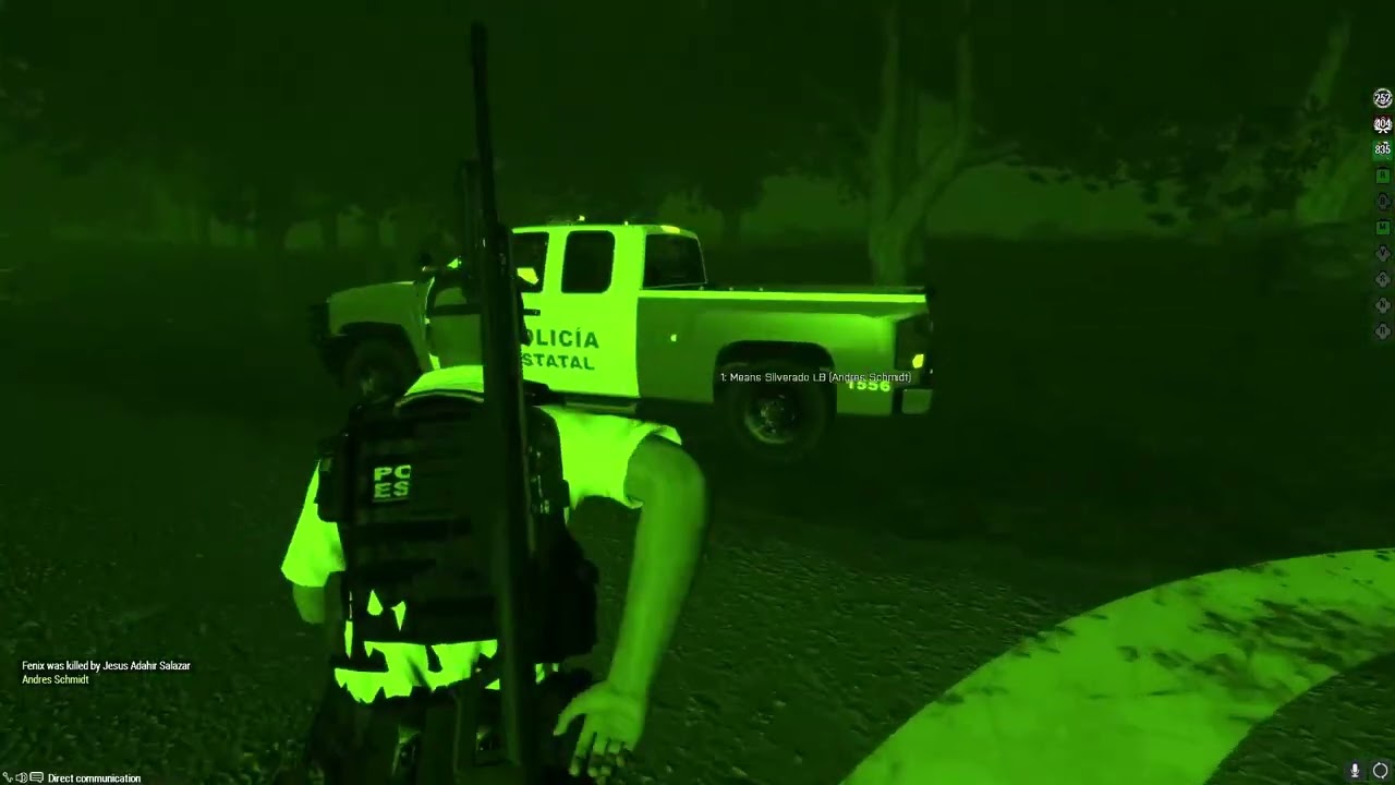 Policia estatal contra malandros, Arma 3 Server pvp