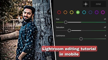 Lightroom editing tutorial in mobile | Lightroom mobile | 2022 | Dk editz7