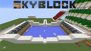 OTOMATİK TAVUK PİŞİRME SISTEMİ -   Minecraft SkyBlock 3.Sezon (Presiz Server Brovercraft) #19