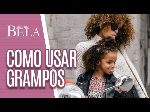 Como fazer penteados com grampo - Sempre Bela (27/05/19)