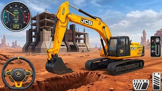 Mega Excavator Construction Game - Offroad JCB Driving Simulator 3D - Android Gameplay Mission N6 screenshot 5
