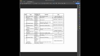 CDFS 413 Fall 2020 Course Calendar