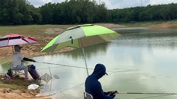 CÂU CÁ ĐẬP ĐÁ BÀN || BỂ ĐẦU MÙA NƯỚC CẠN