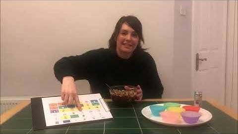 Aided Language Input while making rice crispie buns on a low tech communication board