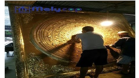 Hé lộ công đoạn sản xuất tranh đồng thủ công MELYCOP ít người biết