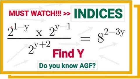 Waec Mathematics (Indices) Questions for 2024 Revision