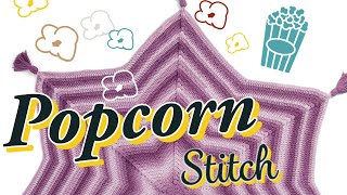 Left Hand: Popcorn Stitch Crochet Blanket screenshot 4