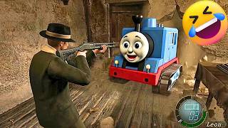 RESIDENT EVIL 4, MAS UMA IA CRIA CUTSCENES DO NADA 🤣