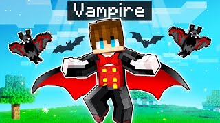 Playing as a VAMPIRE KING in Minecraft!