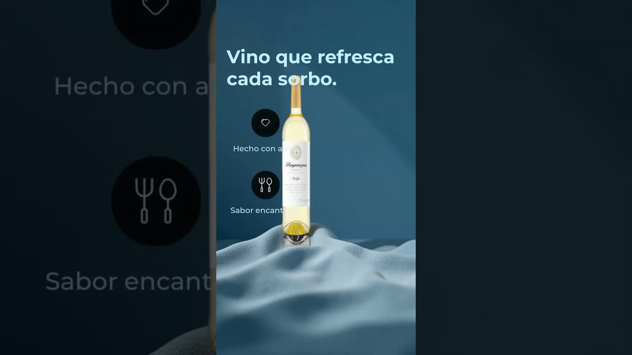 Vino que refresca cada sorbo.