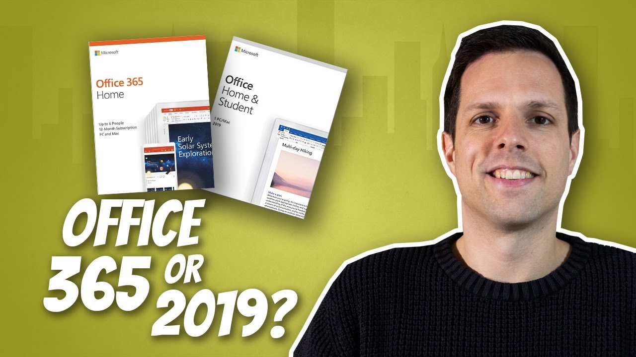 Should I buy Office 365 or Office 2019? - YouTube